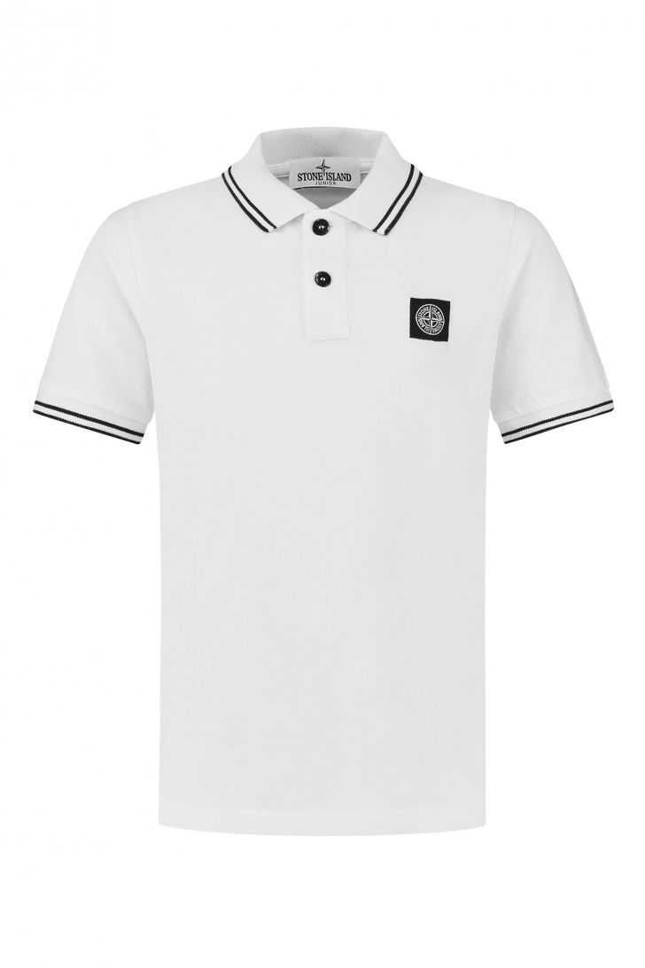 junior stone island polo